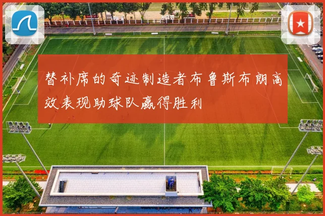 替补席的奇迹制造者布鲁斯布朗高效表现助球队赢得胜利